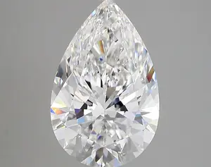 4.09ct E VVS2 Pear (IGI)