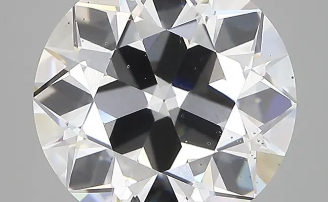 4.09ct D SI1 Euro Cut (IGI)