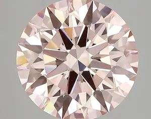 4.08ct FANCY INTENSE  PINK VVS2 Round (IGI)