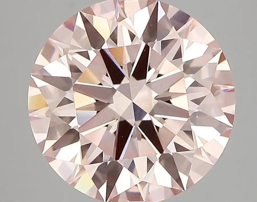4.08ct FANCY INTENSE  PINK VVS2 Round (IGI)
