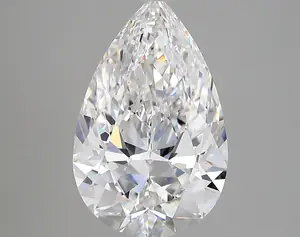 4.08ct D VS1 Pear (IGI)
