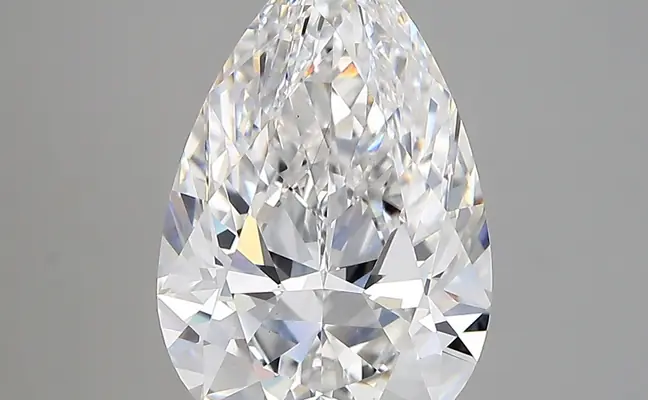 4.08ct D VS1 Pear (IGI)