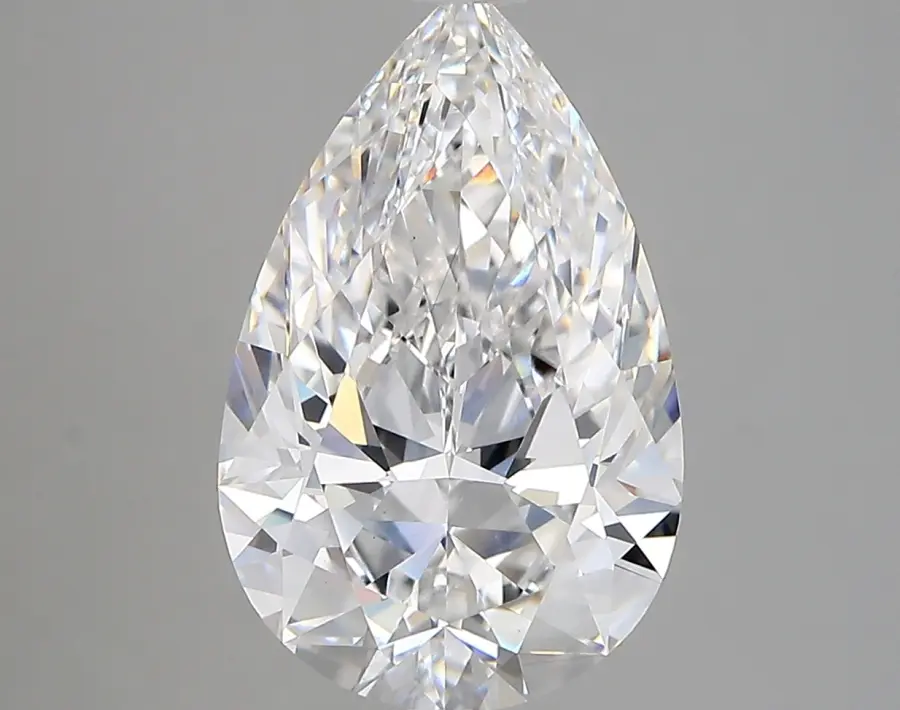 4.08ct D VS1 Pear (IGI)