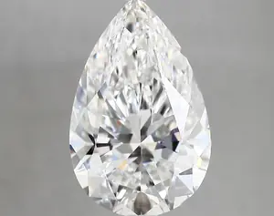 4.08ct D VVS2 Pear (IGI)