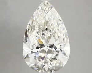4.07ct F VVS2 Pear (IGI)