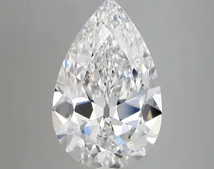 4.07ct D VVS2 Pear (IGI)