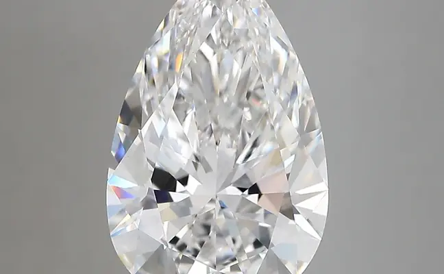 4.07ct D VVS2 Pear (IGI)