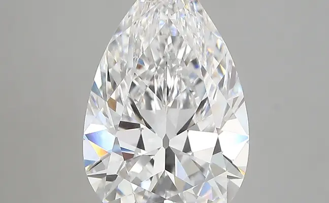 4.07ct D VS1 Pear (IGI)