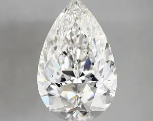 4.07ct F VVS2 Pear (IGI)
