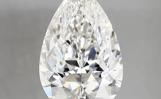 4.07ct F VVS2 Pear (IGI)