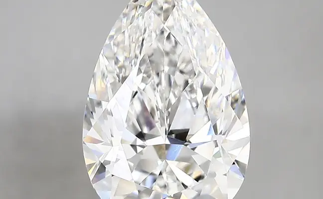 4.07ct E VVS2 Pear (IGI)