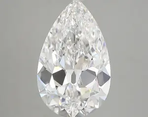 4.07ct D VVS2 Pear (IGI)