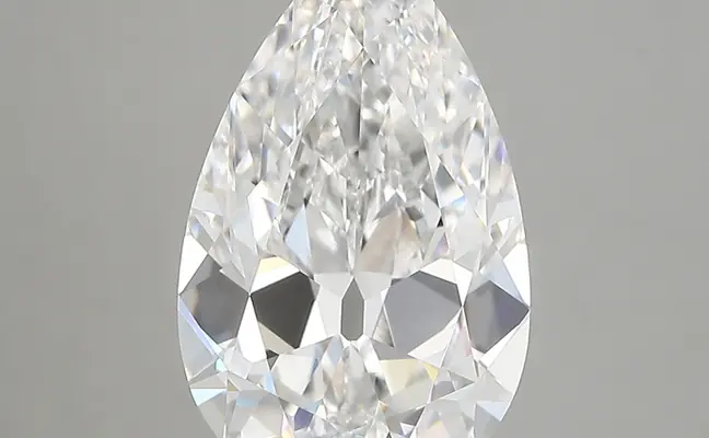 4.07ct D VVS2 Pear (IGI)