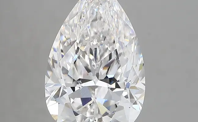 4.07ct D VVS2 Pear (IGI)