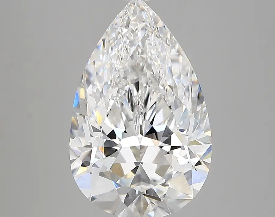 4.06ct D VVS2 Pear (IGI)