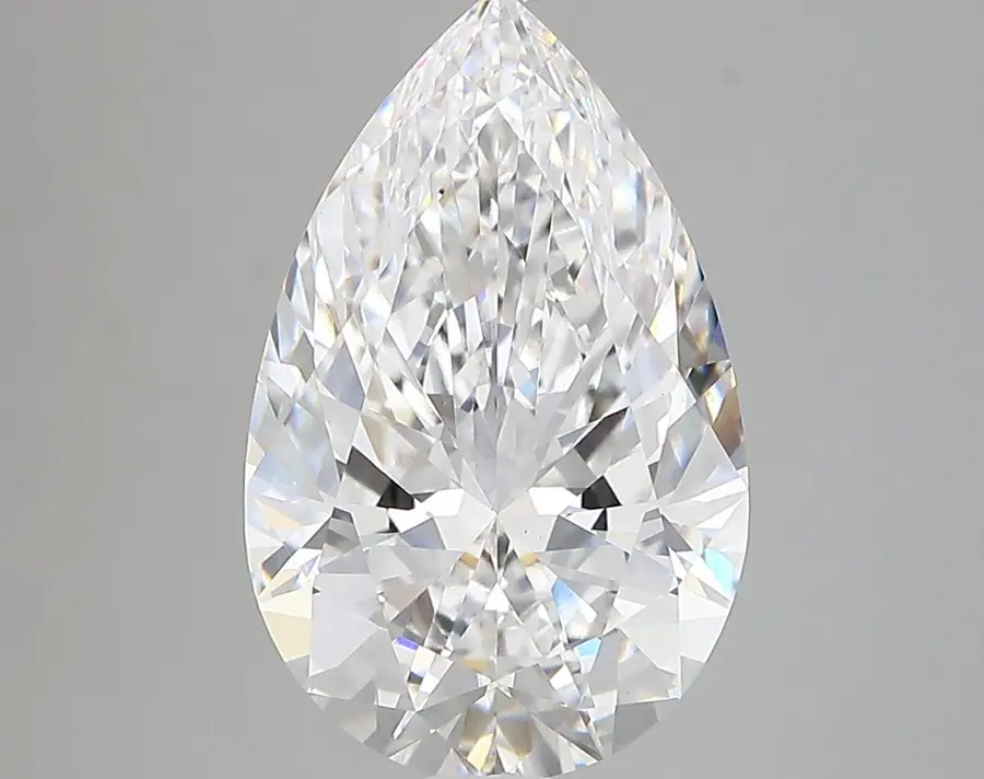 4.06ct D VVS2 Pear (IGI)