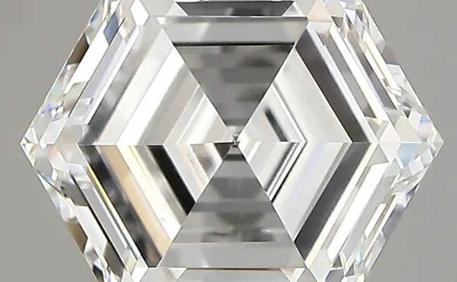 4.05ct E VVS2 Hexagon (IGI)