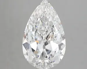 4.05ct E VVS2 Pear (IGI)