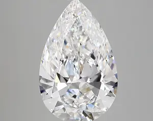 4.04ct D VVS1 Pear (IGI)