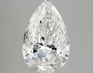 4.04ct D VVS2 Pear (IGI)