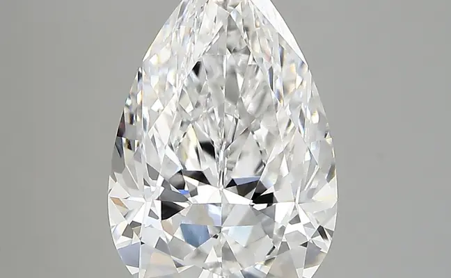 4.04ct D VVS2 Pear (IGI)