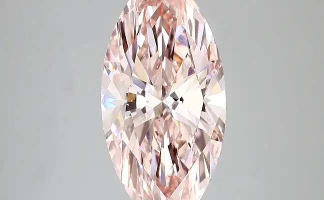 4.03ct FANCY INTENSE  PINK VS1 Marquise (IGI)