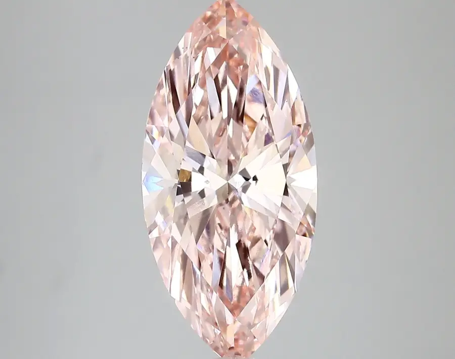 4.03ct FANCY INTENSE  PINK VS1 Marquise (IGI)