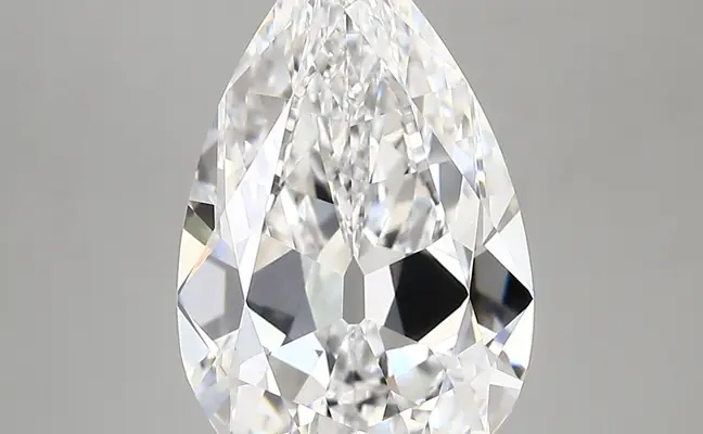 4.03ct D VVS2 Pear (IGI)