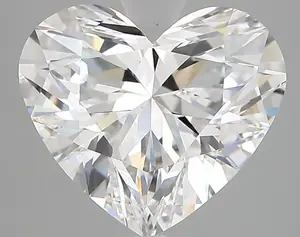 4.03ct E VVS2 Heart (IGI)