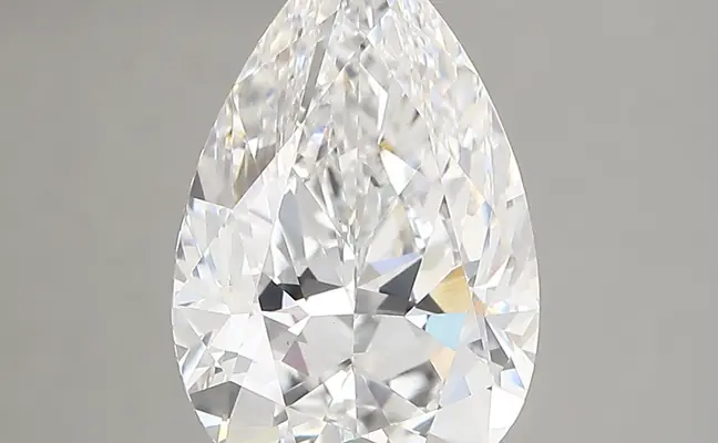4.02ct E VVS2 Pear (IGI)