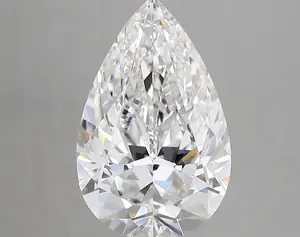 4.02ct E VVS2 Pear (IGI)