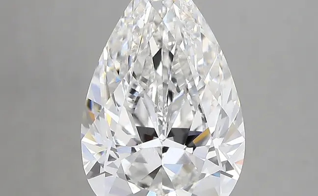 4.02ct E VVS2 Pear (IGI)