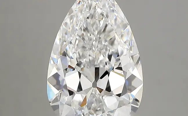 4.02ct D VVS2 Pear (IGI)