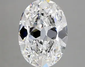 4.02ct E VS1 Oval Old Miner (IGI)