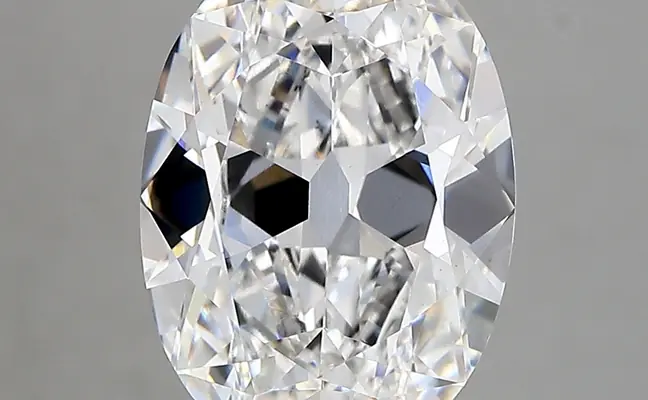 4.02ct E VS1 Oval Old Miner (IGI)
