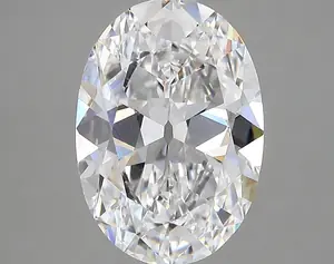 4.02ct D VS1 Oval Old Miner (IGI)