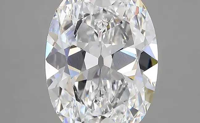 4.02ct D VS1 Oval Old Miner (IGI)