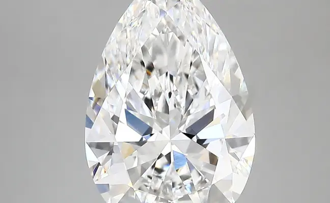 4.01ct E VVS2 Pear (IGI)