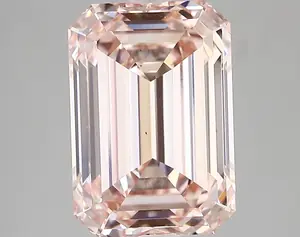 4.01ct FANCY INTENSE  PINK VS1 Emerald (IGI)