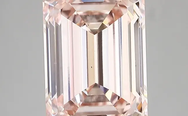 4.01ct FANCY INTENSE  PINK VS1 Emerald (IGI)