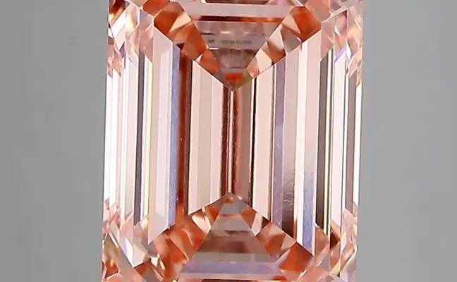 4.01ct FANCY VIVID  PINK VVS2 Emerald (IGI)