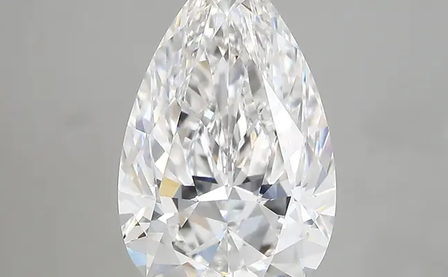 4.01ct D VVS2 Pear (IGI)