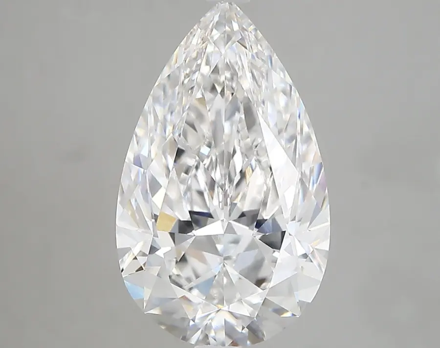 4.01ct D VVS2 Pear (IGI)