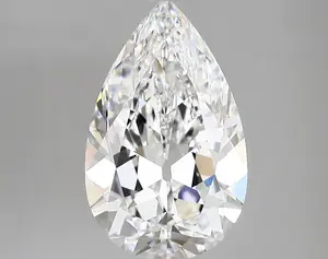 4.01ct D VVS2 Pear (IGI)