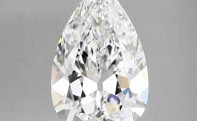 4.01ct D VVS2 Pear (IGI)