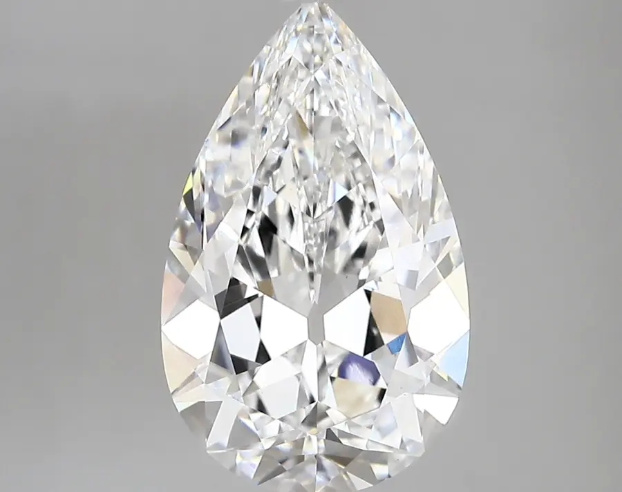 4.01ct D VVS2 Pear (IGI)
