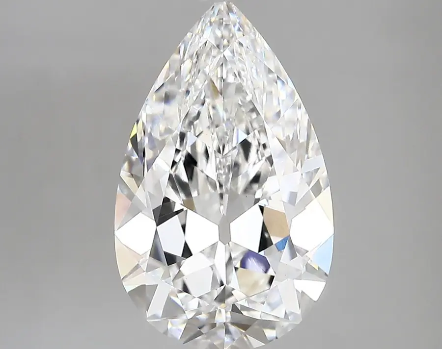 4.01ct D VVS2 Pear (IGI)