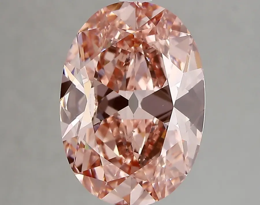 4.01ct FANCY VIVID  PINK VS1 Oval Old Miner (IGI)