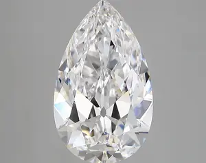 4.01ct D VVS2 Pear (IGI)