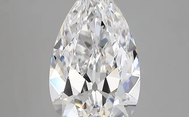 4.01ct D VVS2 Pear (IGI)